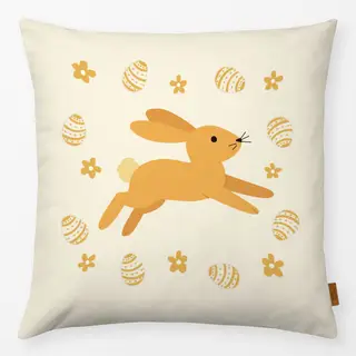 Kissen Osterhase Butter Gelb