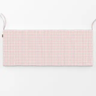 Bankauflage Kleines Karo Frühjahr Rosa