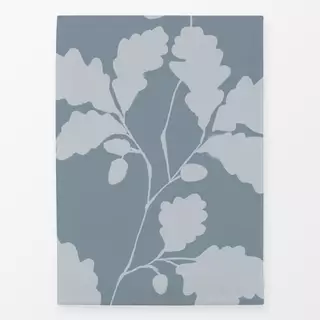 Geschirrtuch Cottage home blue acorn