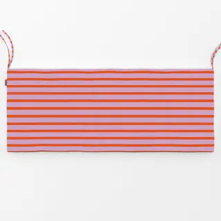 Bankauflage Spring Stripes Red Pink