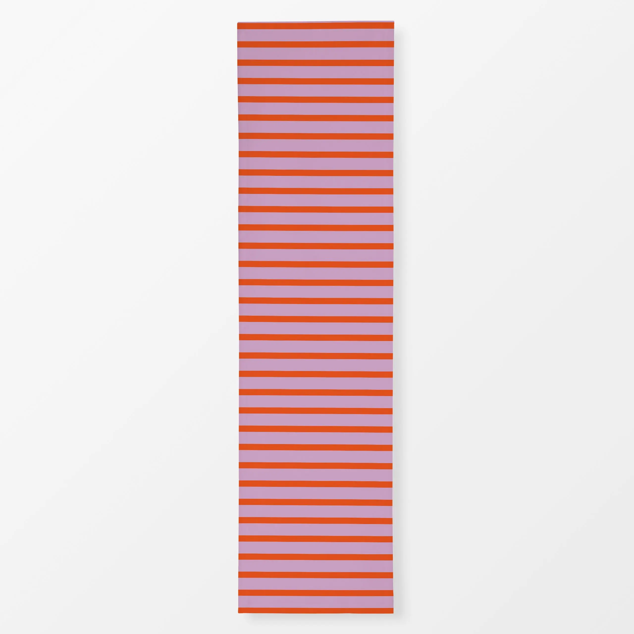 Tischläufer Spring Stripes Red Pink, gemustert, Frühling, von Jana Driver