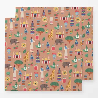 Servietten Nigerian Culture