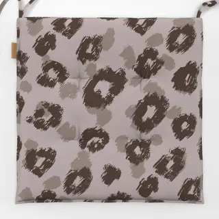 Sitzkissen Leo Circles and Dots gray