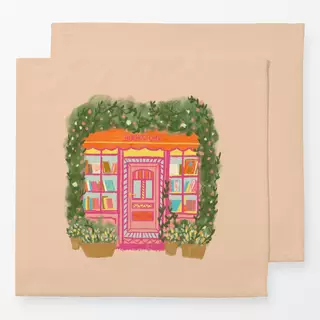 Servietten Book store