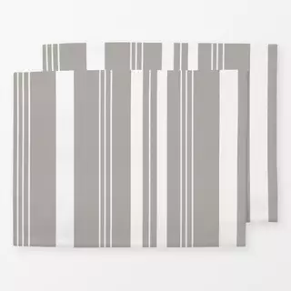 Tischset Farmhaus Streifen taupe