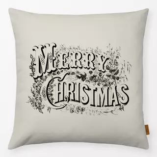 Kissen Vintage Holidays Merry 2