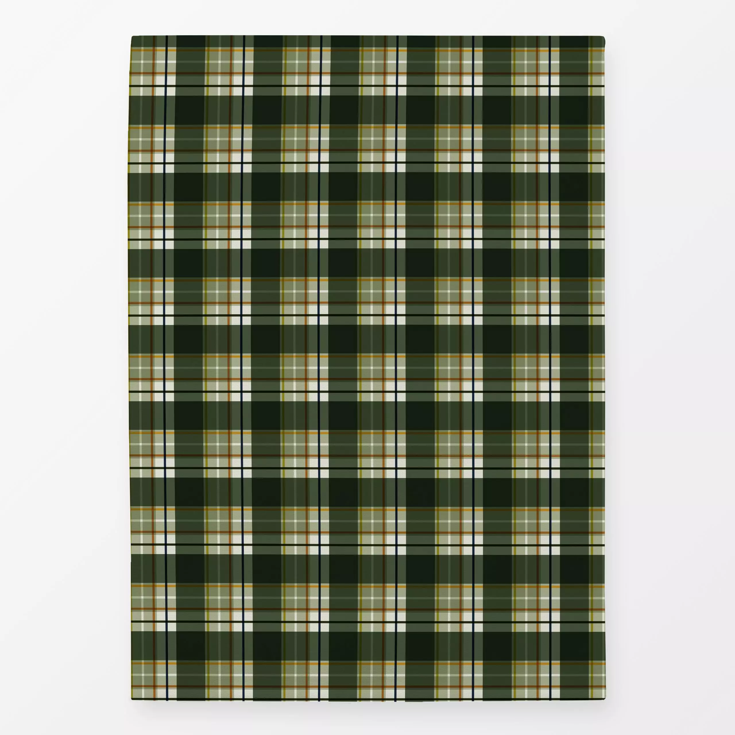 Geschirrtücher Karo grün - Herbst, Symbole & Muster - von „Julia Schumacher"; Wald, Karo, Karos, kariert, juliaschumacher, T...