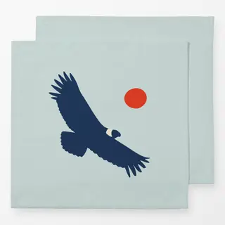 Servietten Mountain Condor