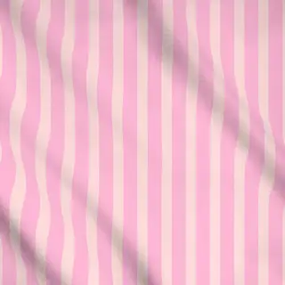Meterware Soft Candy Pink Stripes