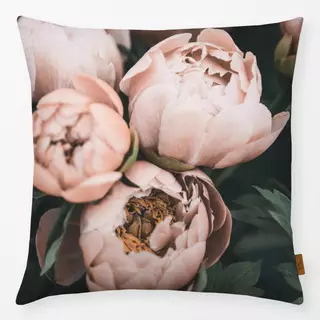Kissen Peonies coral