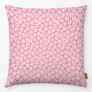 Kissen Bloom Blumen Beige Pink