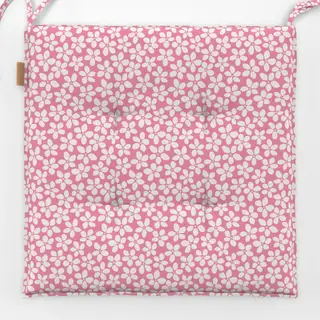 Sitzkissen Bloom Blumen Beige Pink