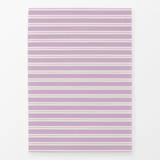Geschirrtücher Streifen Beige Lila Flieder