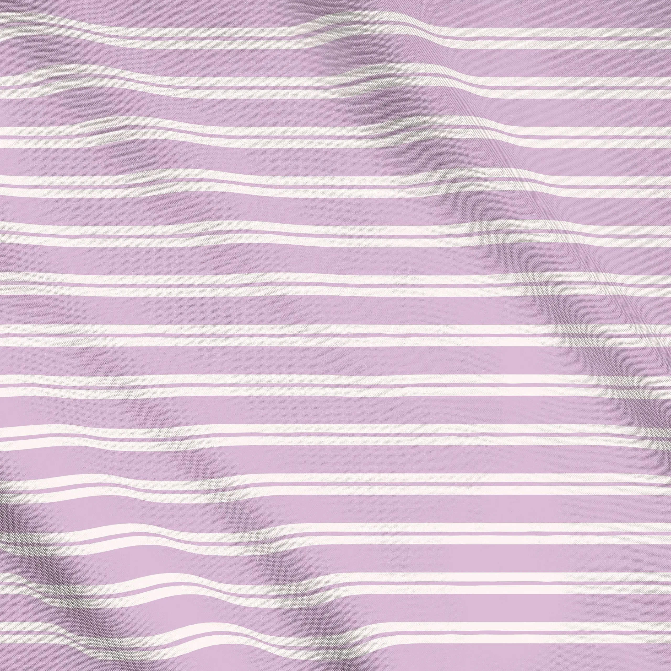 Meterware Streifen Beige Lila Flieder - Frühling, Symbole & Muster - von „Kathrin Woo"; Streifen, modern, trend, stripes, ge...