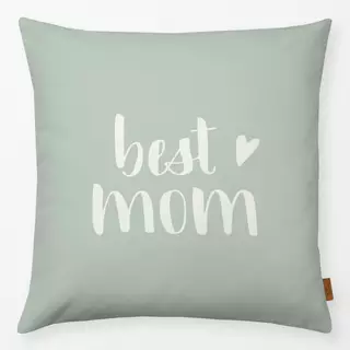 Kissen Best Mom salbei