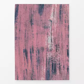 Geschirrtuch Pinselstriche blau-rosa