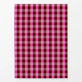 Geschirrtücher Bordeaux Pink Gingham