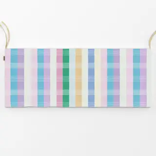 Bankauflage Modern Streifen Frühling Lilac