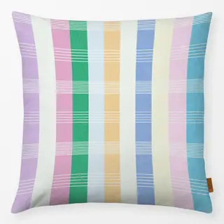 Kissen Modern Streifen Frühling Lilac
