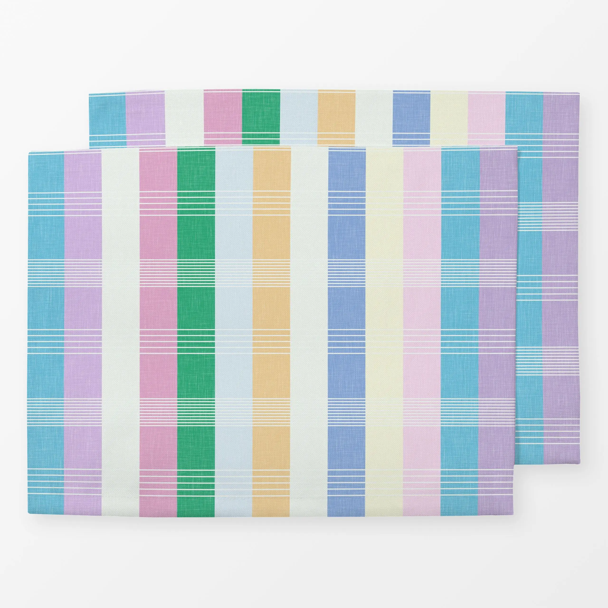 Tischset Modern Streifen Frühling Lilac, gemustert, Sommer, von Ninola Design