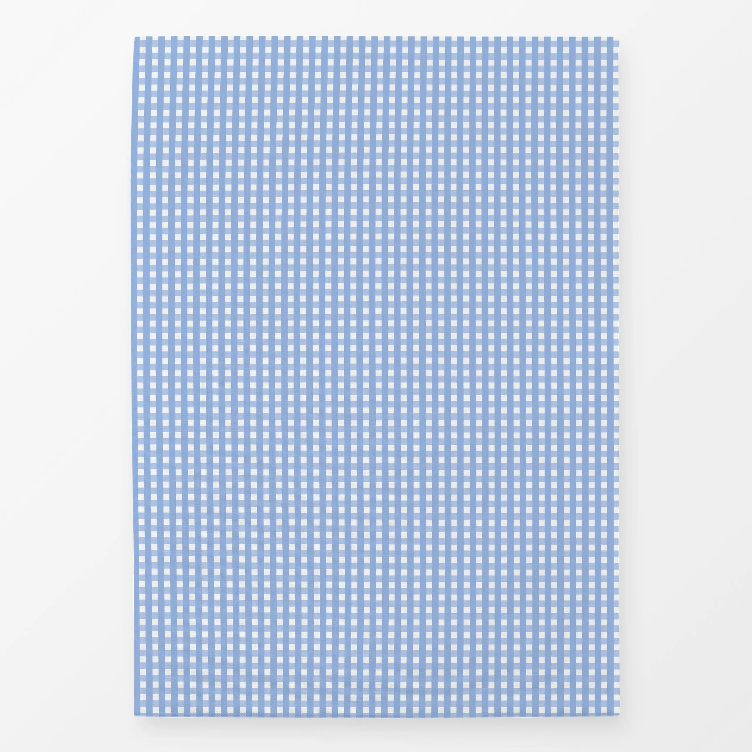 Geschirrtücher Bistro Stripes Vichy blue - Frühling, Symbole & Muster - von „Kruth Design"; landhaus, kariert, checks, Landh...