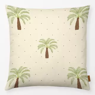 Kissen Palm Pattern ecru