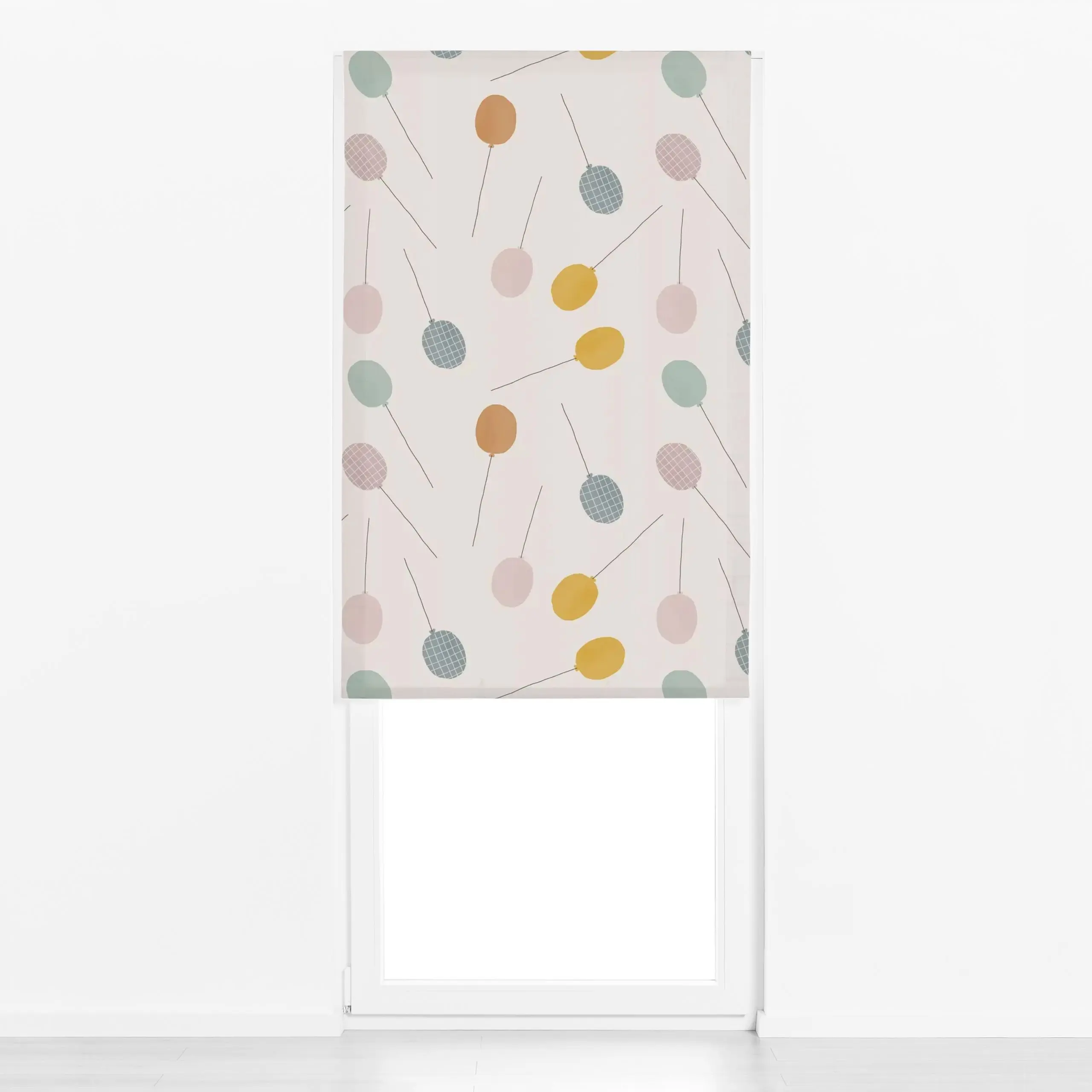 Raffrollo Scandinavian Celebration - Kinderzimmer & Motive für Kinder, Symbole & Muster - von „Menina Lisboa "; Illustration...