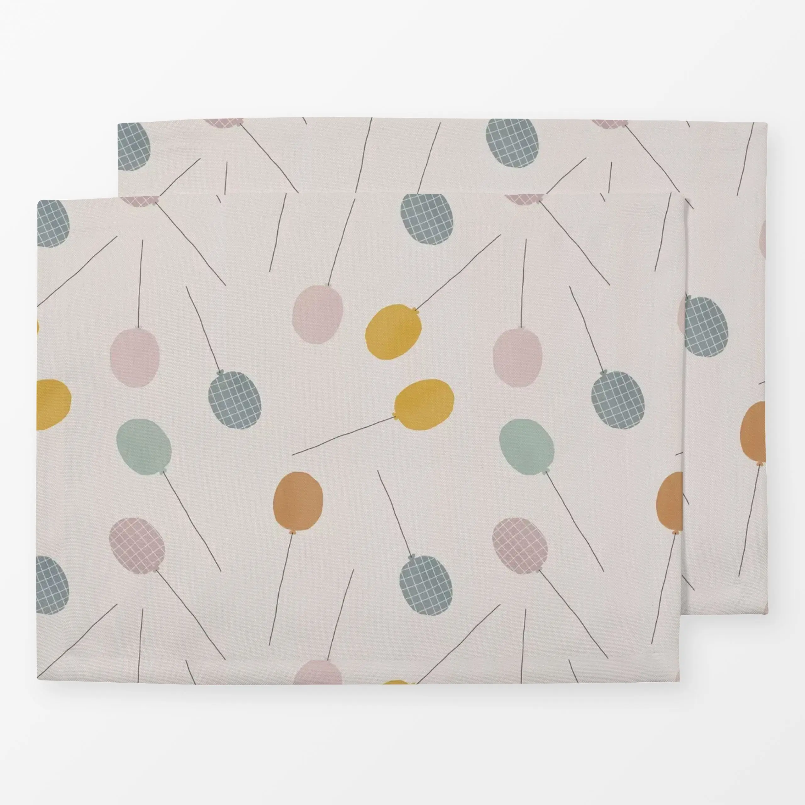 Tischset Scandinavian Celebration - Kinderzimmer & Motive für Kinder, Symbole & Muster - von „Menina Lisboa "; Illustration,...