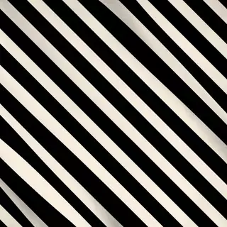 Meterware Stripes diagonal small black