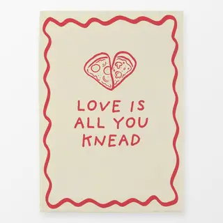Geschirrtücher Love is All You Knead