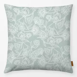 Kissen Cottage grune florale