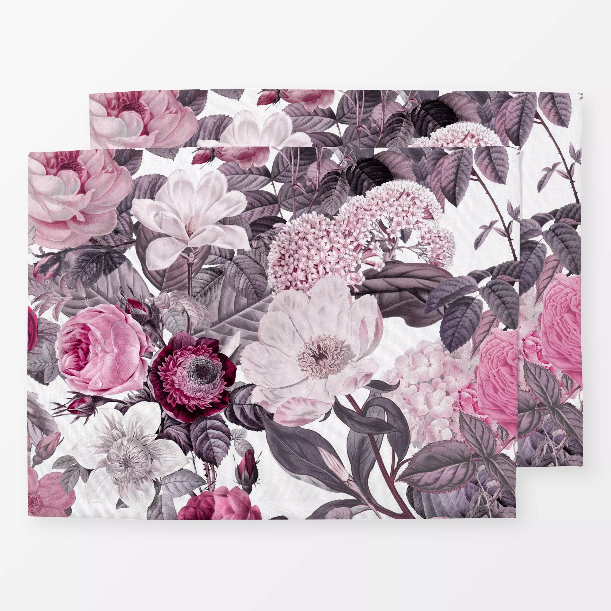 Tischset Rosa Blütentraum, Blumen, Sommer, von Andrea Haase