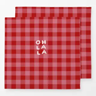 Servietten Picnic Typo OHLALA