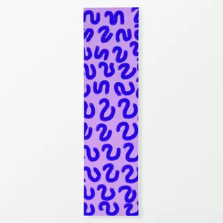 Tischläufer Flieder blue