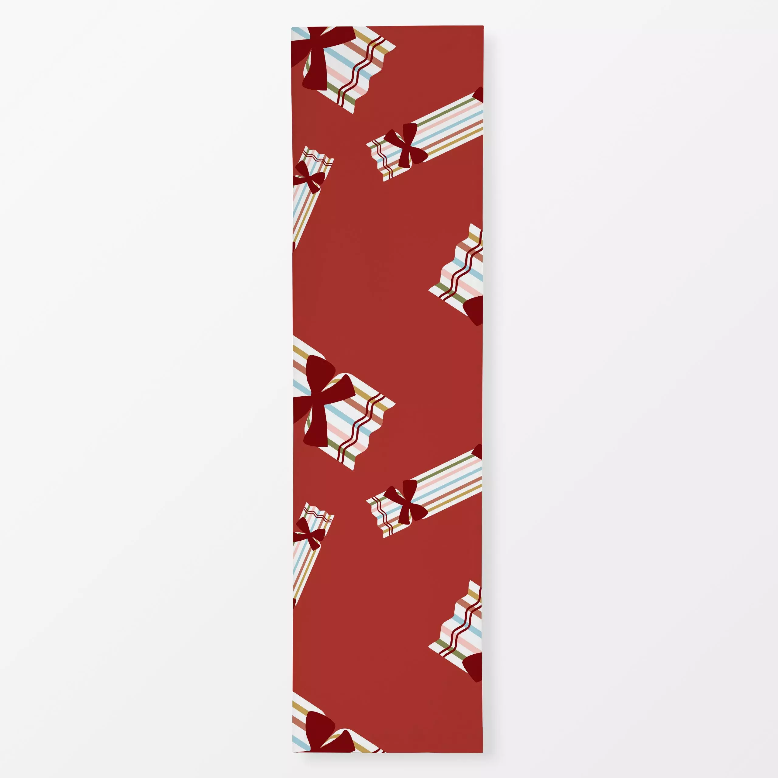 Tischläufer Sweeet Bonbons Red - Weihnachten, Winter - von „Jana Moßmann"; Weihnachten, Winter, Geschenk, weihnachtlich, Wei...