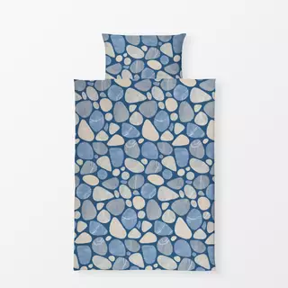 Bettwäsche Blue Pebble