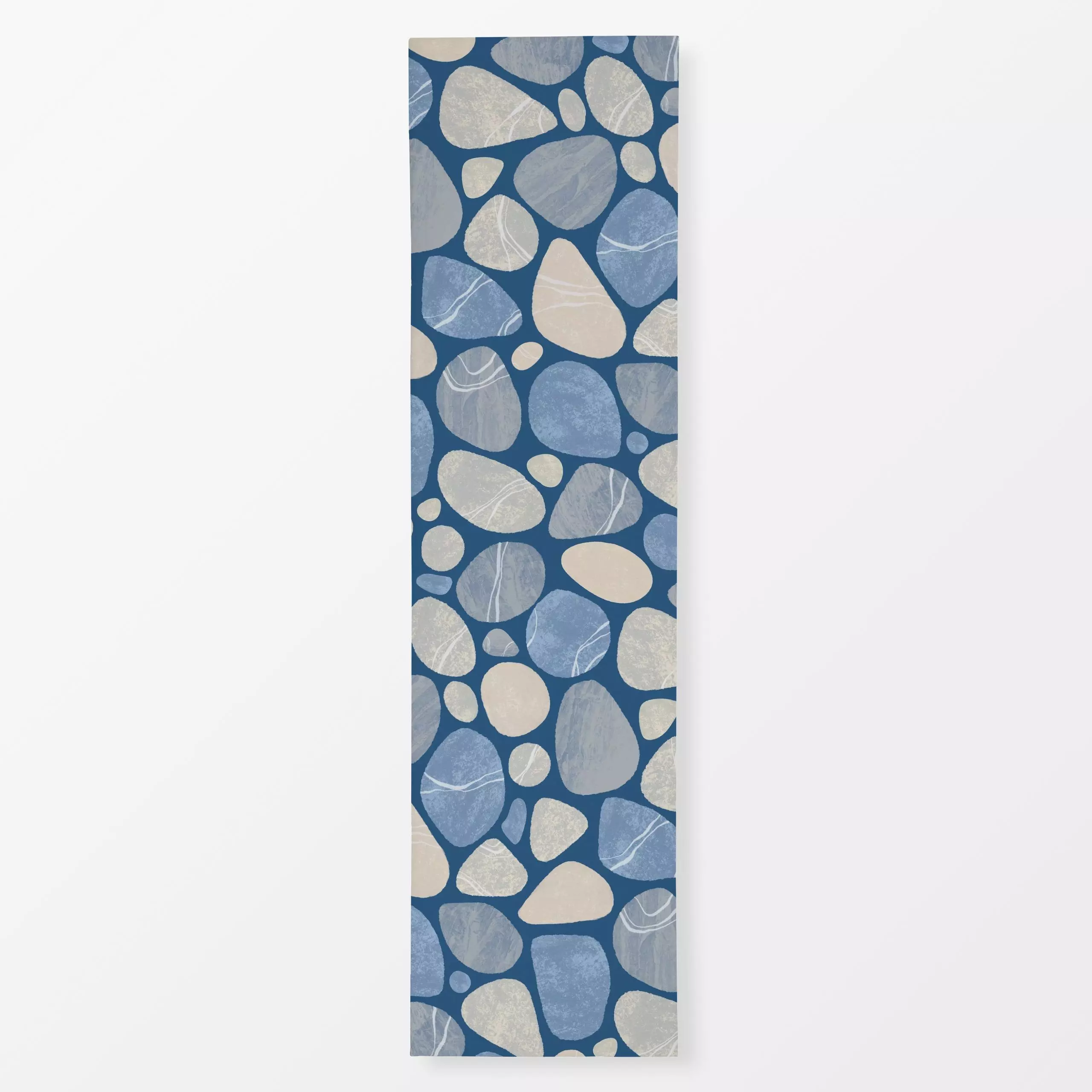 Tischläufer Blue Pebble, von Andrea Haase