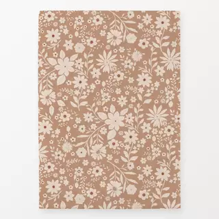 Geschirrtuch Boho Retro Florals I