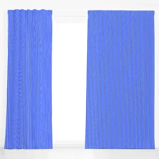Dekovorhang Summer Stripes blue