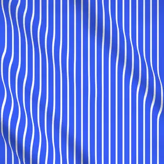 Meterware Summer Stripes blue