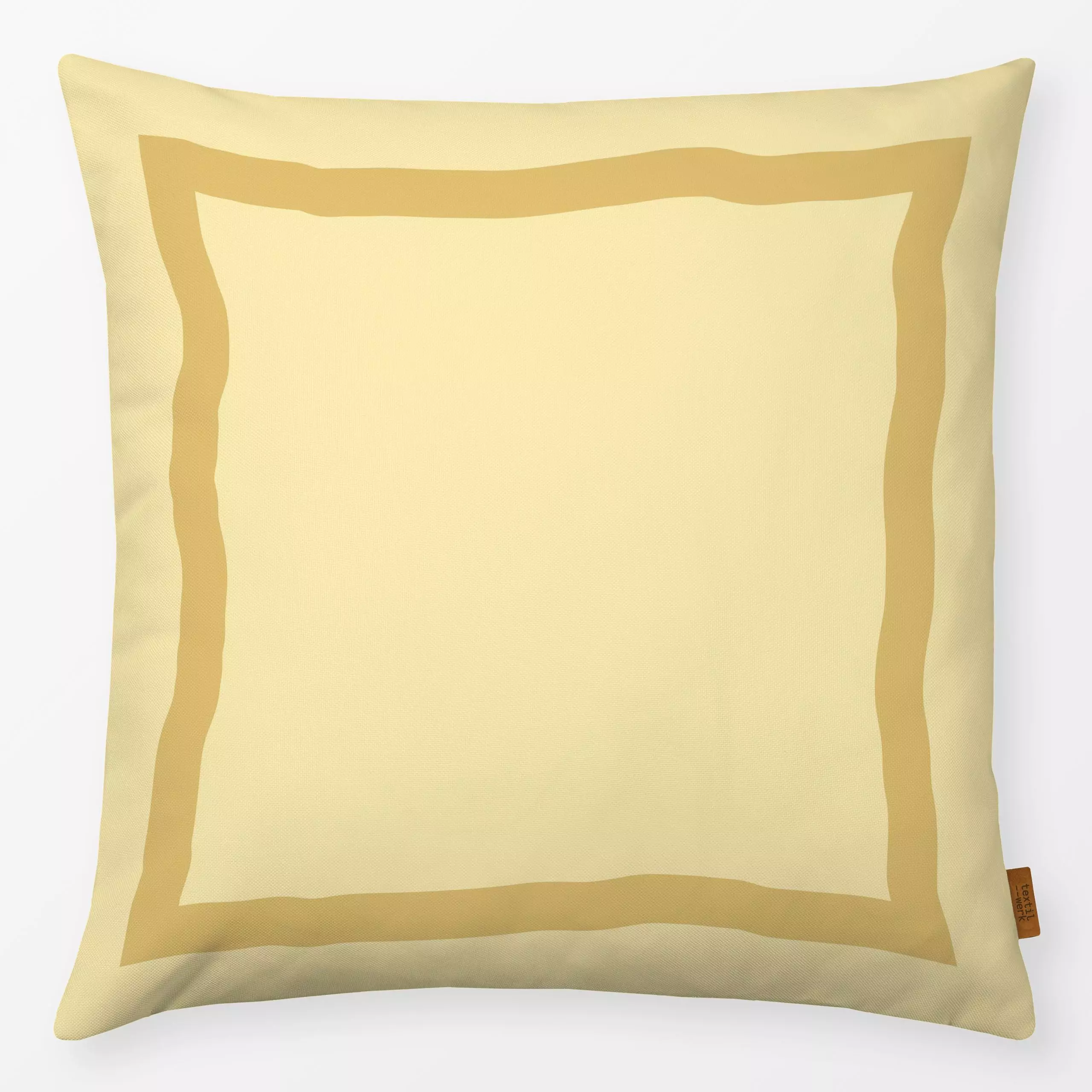 Kissen LINEAR Minimal A 2 - Symbole & Muster - von „Primus Pattern"; minimal, Linien, Pastell, Scandiboho, reduziert, Quadra...