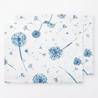 Tischset Spring Dandelions Indigo