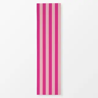 Tischläufer Blockstreifen rosa pink