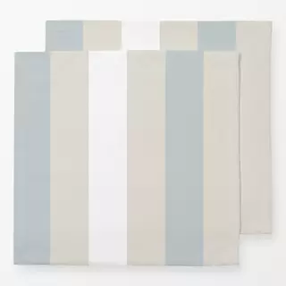 Servietten Blue-Beige Stripes