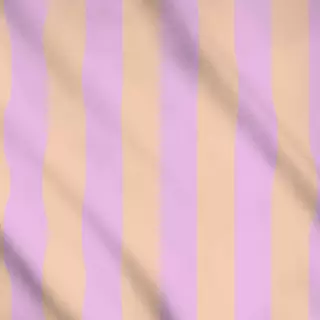Meterware Apricotpink Streifen Big