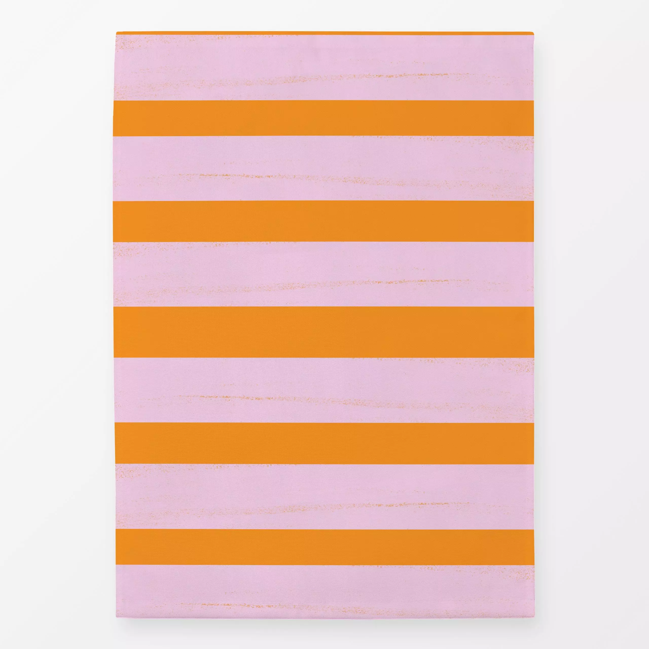 Geschirrtücher Glücklich gestreift in rose - Symbole & Muster - von „Julia Reyelt"; Struktur, Linien, Pinselstrich, Streifen...