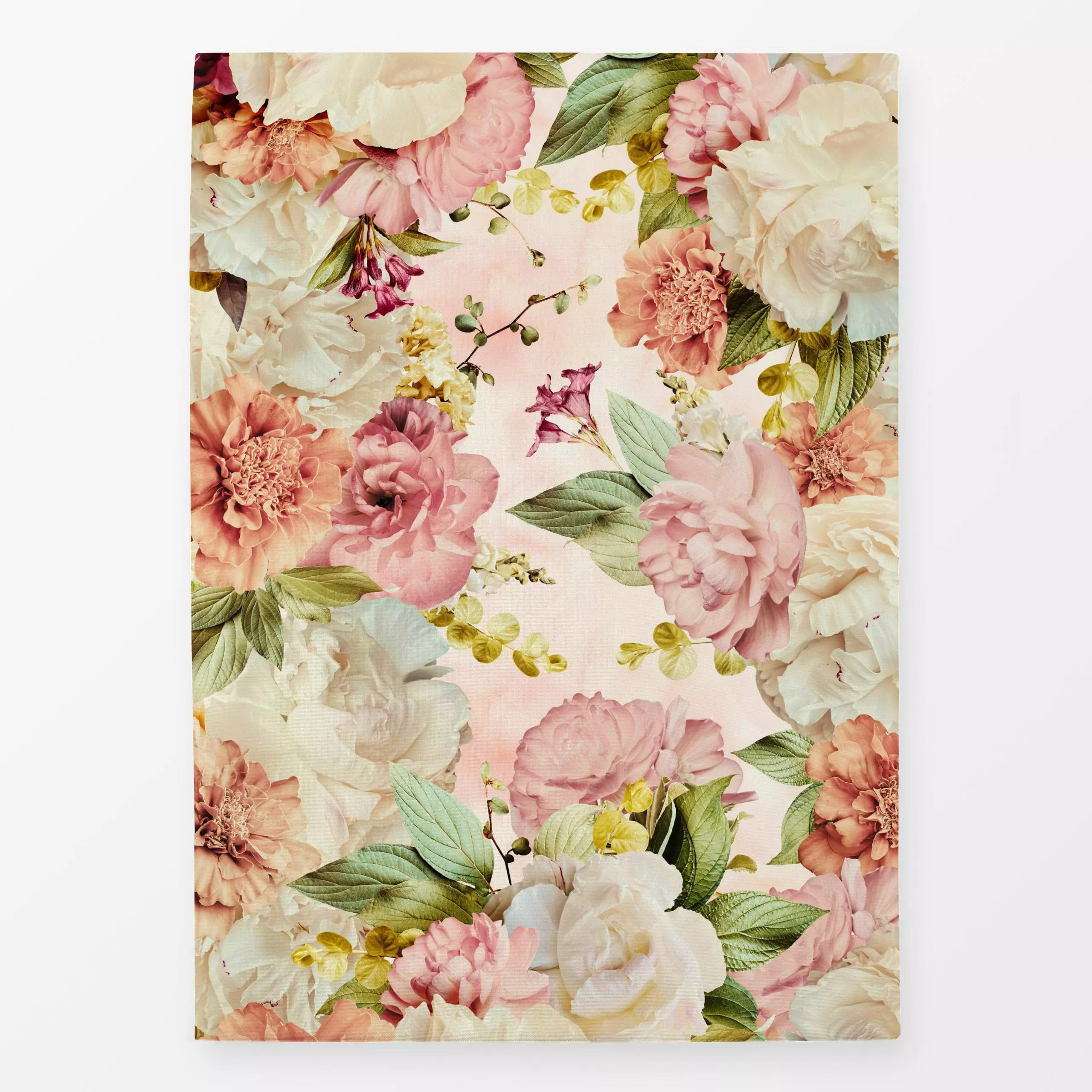 Geschirrtücher Goldener Herbst - Blumen & Florales, Pflanzen & Botanik - von „Uta Naumann"; boho, Blumen, Rosen, Blüten, Bot...