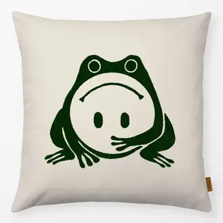 Kissen Not So Grumpy Frog
