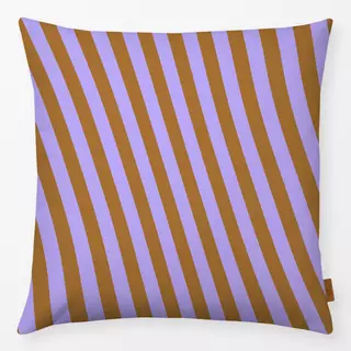 Kissen Summer Stripes Diagonale Lila