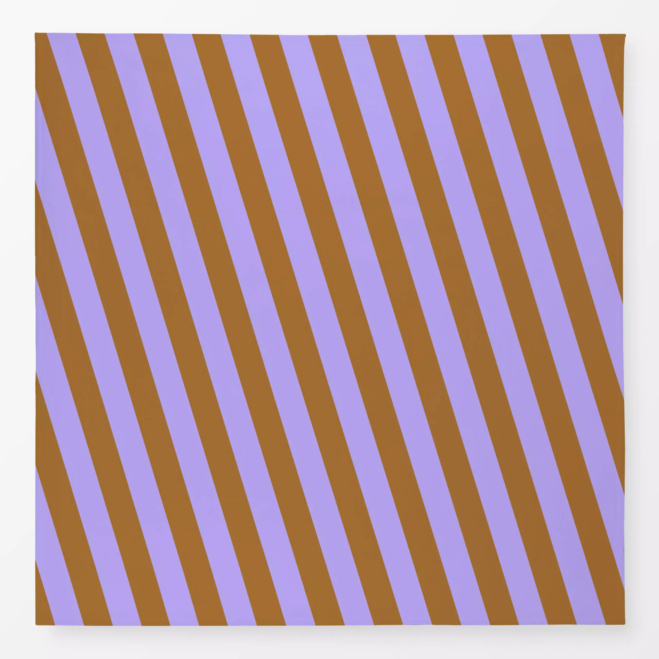 Tischdecke Summer Stripes Diagonale Lila, gemustert, Sommer, von Studio ROSAGRAU